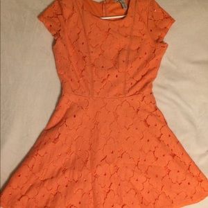 Charlotte Russe apricot colored dress